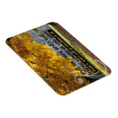 Dwight D. Eisenhower Inspirerend citaat "Push it" Magneet (Rechterzijde)