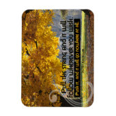 Dwight D. Eisenhower Inspirerend citaat "Push it" Magneet (Verticaal)