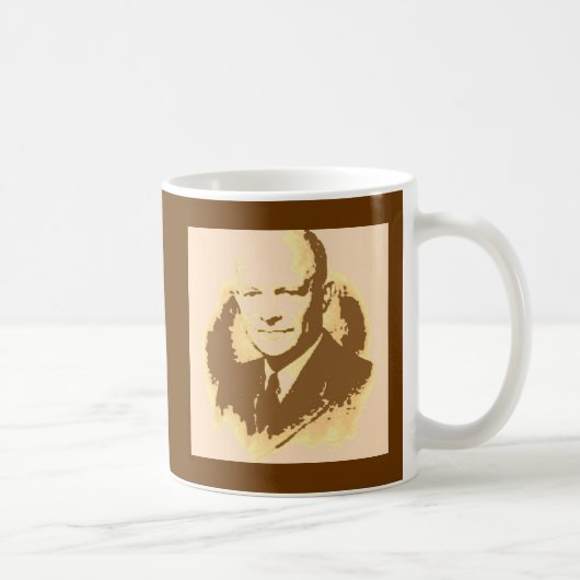 Dwight D Eisenhower Koffiemok (Rechts)