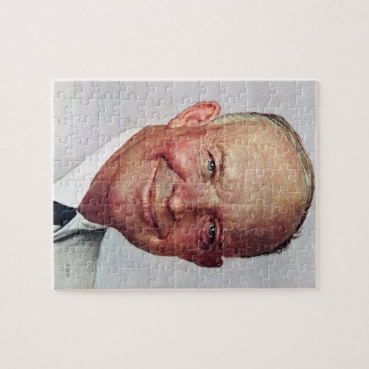 Dwight D. Eisenhower Legpuzzel (Horizontaal)