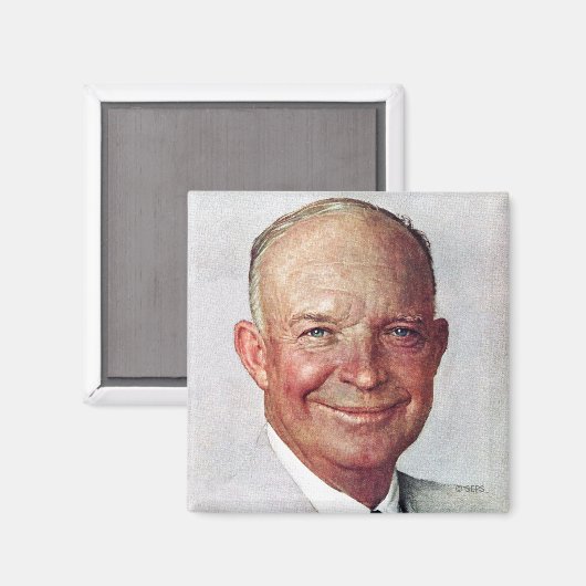 Dwight D. Eisenhower Magneet (Voorkant / Achterkant)