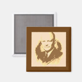 Dwight D Eisenhower Magneet (Voorkant / Achterkant)
