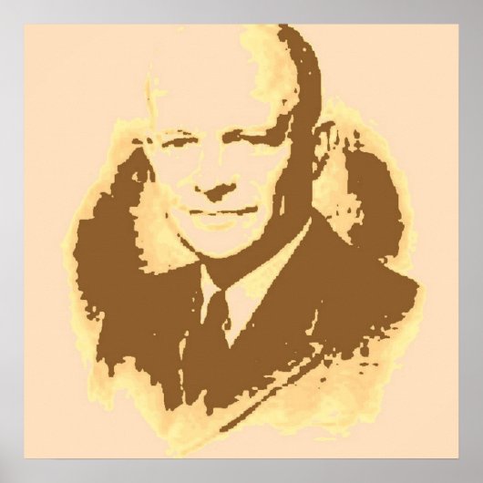 Dwight D Eisenhower Poster (Voorkant)
