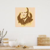 Dwight D Eisenhower Poster (Keuken)