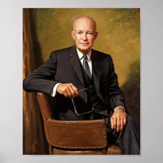 Dwight D. Eisenhower Poster (Voorkant)