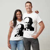 Dwight D. Eisenhower silhouette T-shirt (Unisex)