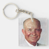 Dwight D. Eisenhower Sleutelhanger (Voorkant)