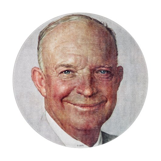 Dwight D. Eisenhower Snijplank (Voorkant)