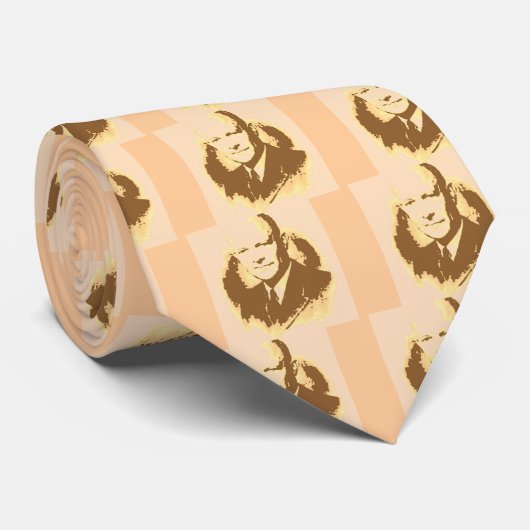 Dwight D Eisenhower Stropdas (Opgerold)