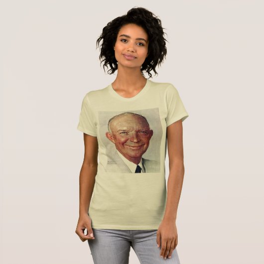 Dwight D. Eisenhower T-shirt (Voorkant volledig)