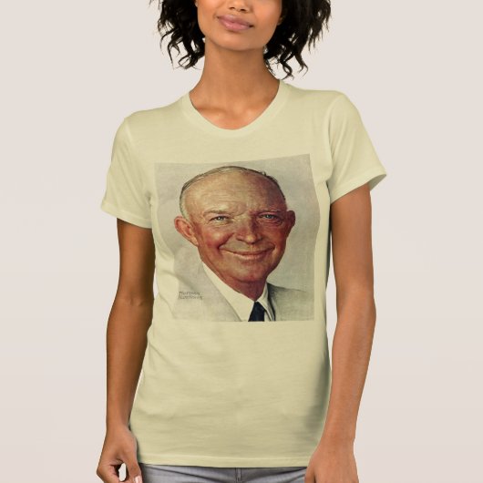 Dwight D. Eisenhower T-shirt (Voorkant)