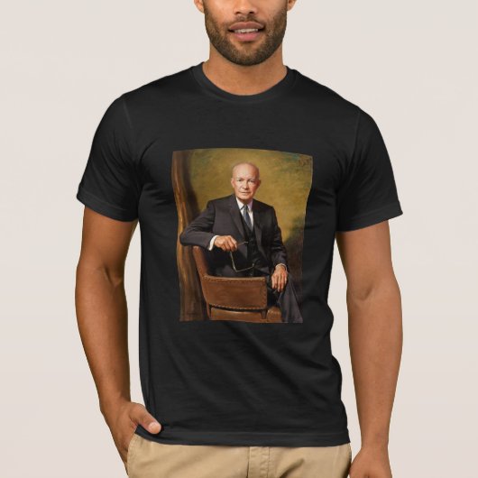 Dwight D. Eisenhower T-shirt (Voorkant)