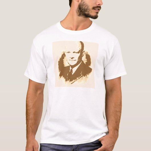 Dwight D Eisenhower T-shirt (Voorkant)