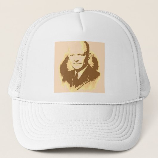 Dwight D Eisenhower Trucker Pet (Voorkant)