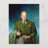 Dwight D. Eisenhower van Thomas Edgar Stephens 194 Briefkaart (Voorkant)