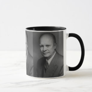 Dwight D. Eiserhower Portret Mok