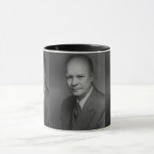 Dwight D. Eiserhower Portret Mok (Midden)