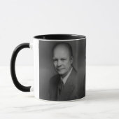 Dwight D. Eiserhower Portret Mok (Links)