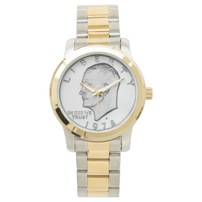 Dwight David "Ike" Eisenhower Watch Horloge (Voorkant)