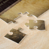 Dwight Eisenhower Inspirerend citaat "leiderschap" Legpuzzel (Zijkant)