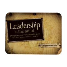 Dwight Eisenhower Inspirerend citaat "leiderschap"