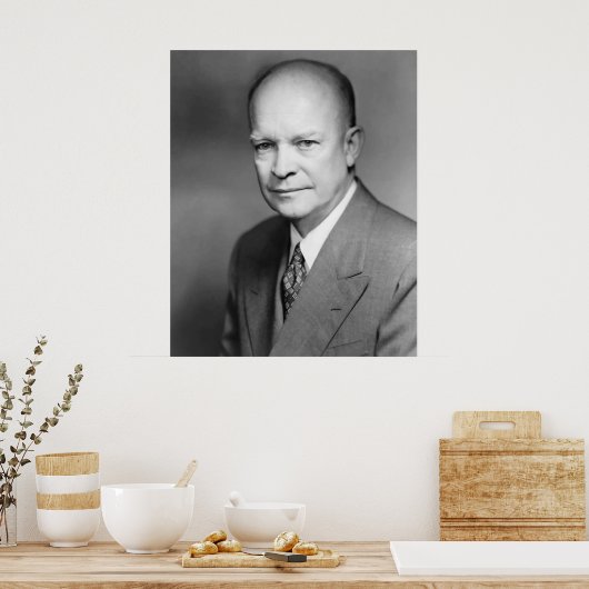 Dwight Eisenhower Poster (Keuken)
