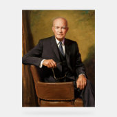 Dwight Eisenhower President Witte Huis Acryl Bord (Voorkant)