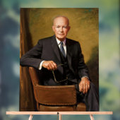 Dwight Eisenhower President Witte Huis Acryl Bord (Neutraal)