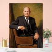 Dwight Eisenhower President Witte Huis Acryl Bord (Huwelijk)