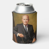 Dwight Eisenhower President Witte Huis Blikjeskoeler (Blikje Achterkant)