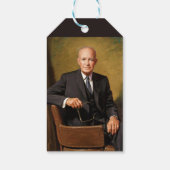 Dwight Eisenhower President Witte Huis Cadeaulabel (Achterkant)