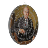 Dwight Eisenhower President Witte Huis Dartbord (Voorkant Links)