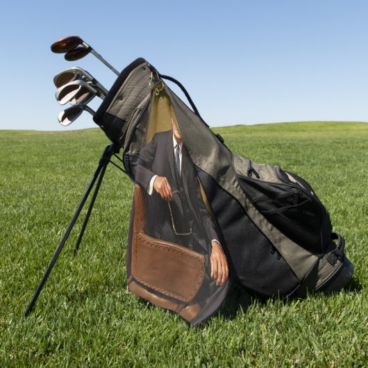 Dwight Eisenhower President Witte Huis Golfhanddoek (Groen)