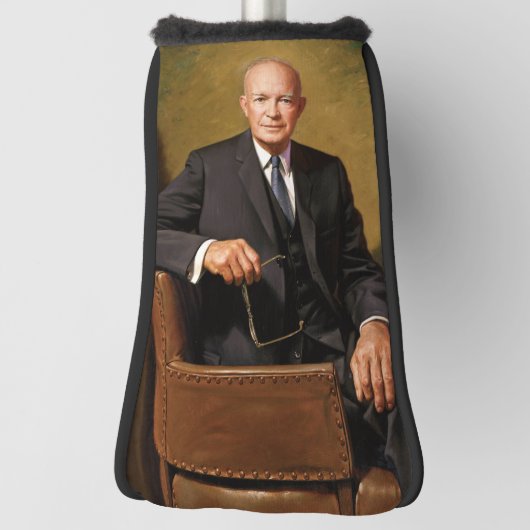 Dwight Eisenhower President Witte Huis Golfheadcover (Draai 90)
