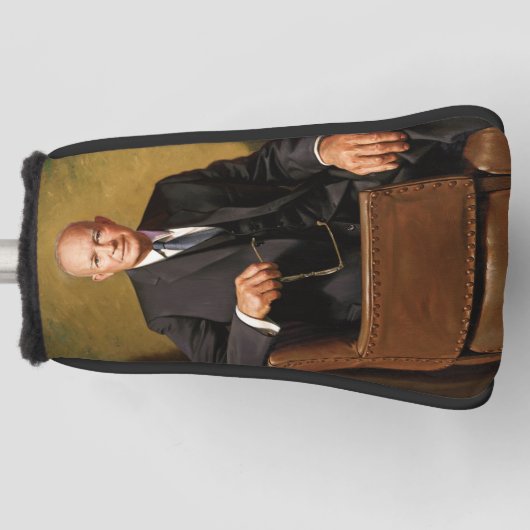 Dwight Eisenhower President Witte Huis Golfheadcover (Voorkant)