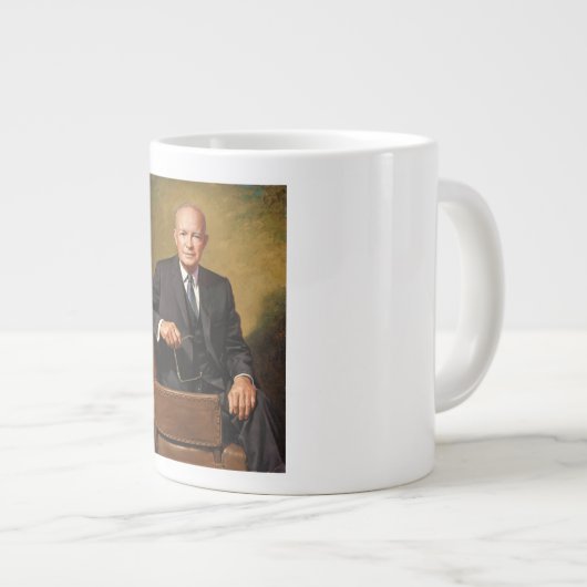 Dwight Eisenhower President Witte Huis Grote Koffiekop (Voorkant rechts)