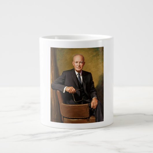 Dwight Eisenhower President Witte Huis Grote Koffiekop (Voorkant)
