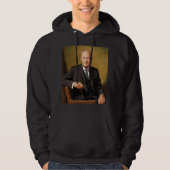 Dwight Eisenhower President Witte Huis Hoodie (Voorkant)