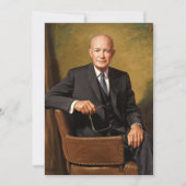 Dwight Eisenhower President Witte Huis Kaart (Voorkant)