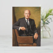 Dwight Eisenhower President Witte Huis Kaart (Staand voorkant)