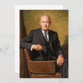 Dwight Eisenhower President Witte Huis Kaart (Voorkant / Achterkant)