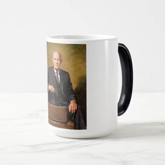 Dwight Eisenhower President Witte Huis Magische Mok (Voorkant rechts)