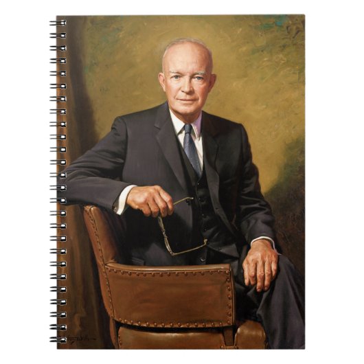 Dwight Eisenhower President Witte Huis Notitieboek (Voorkant)