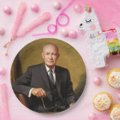 Dwight Eisenhower President Witte Huis Papieren Bordje (Feest)