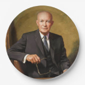 Dwight Eisenhower President Witte Huis Papieren Bordje (Voorkant)