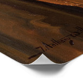 Dwight Eisenhower President Witte Huis Portret Poster (Hoek)