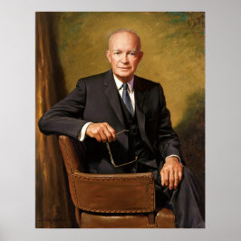 Dwight Eisenhower President Witte Huis Poster