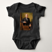Dwight Eisenhower President Witte Huis Romper (Voorkant)