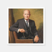 Dwight Eisenhower President Witte Huis Servet (Voorkant)
