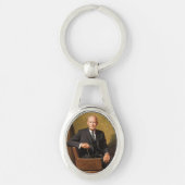 Dwight Eisenhower President Witte Huis Sleutelhanger (Voorkant)